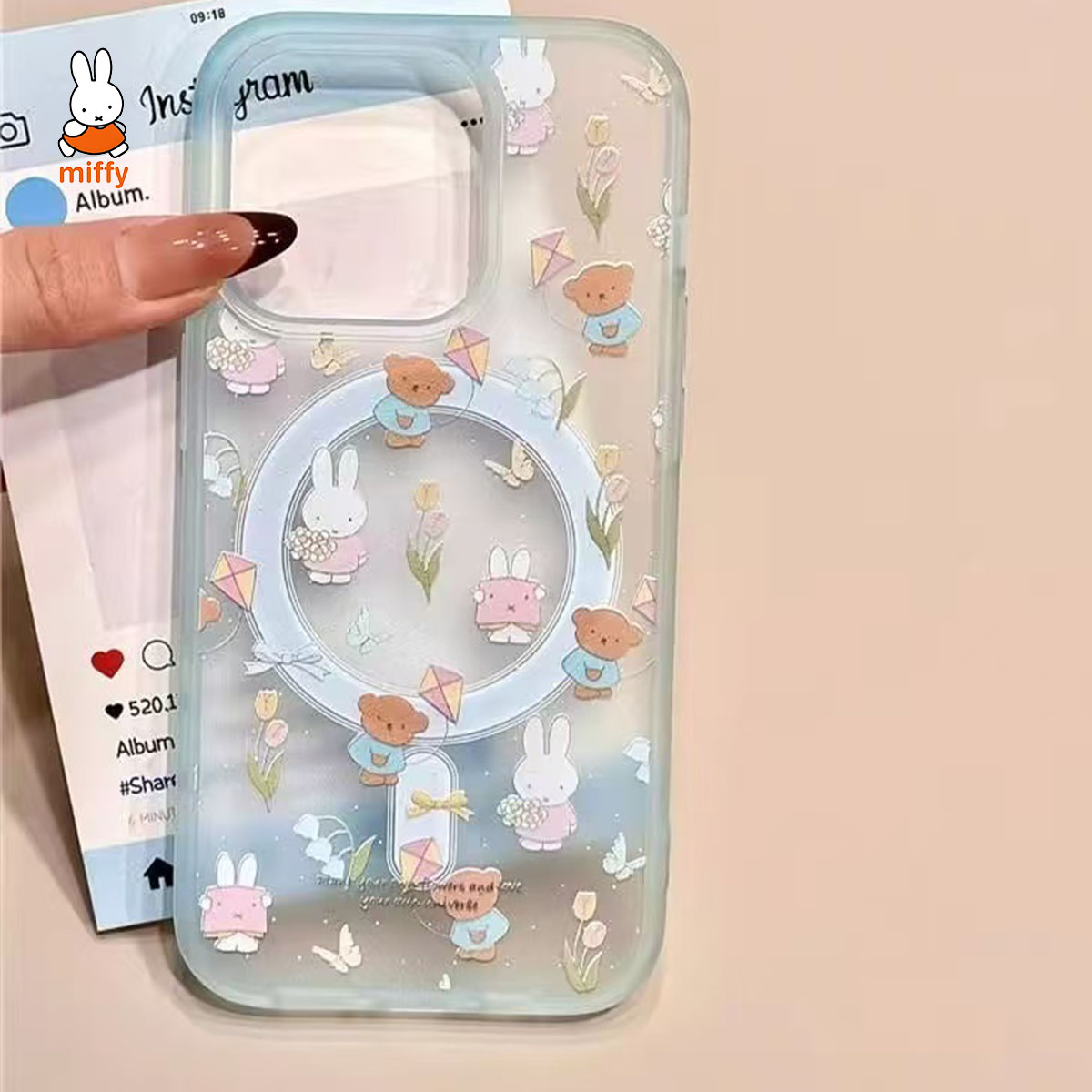 Cute Miffy Collectible MagSafe - مراجعة Good Floral & Wedding Decor Supply وسعره