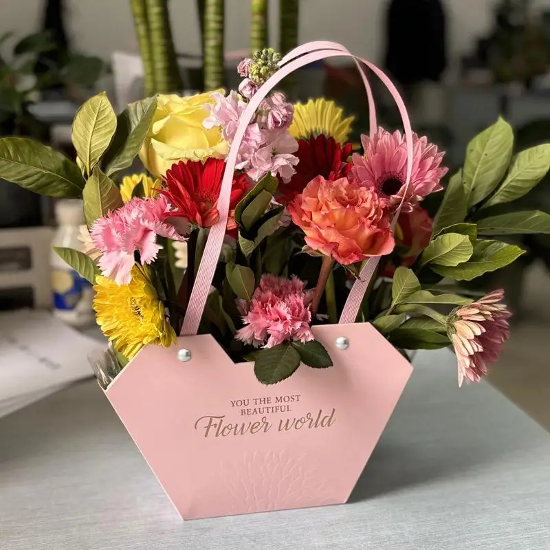 1Pc Portable Flower Basket Ros - مراجعة Wedding Hampers وسعره