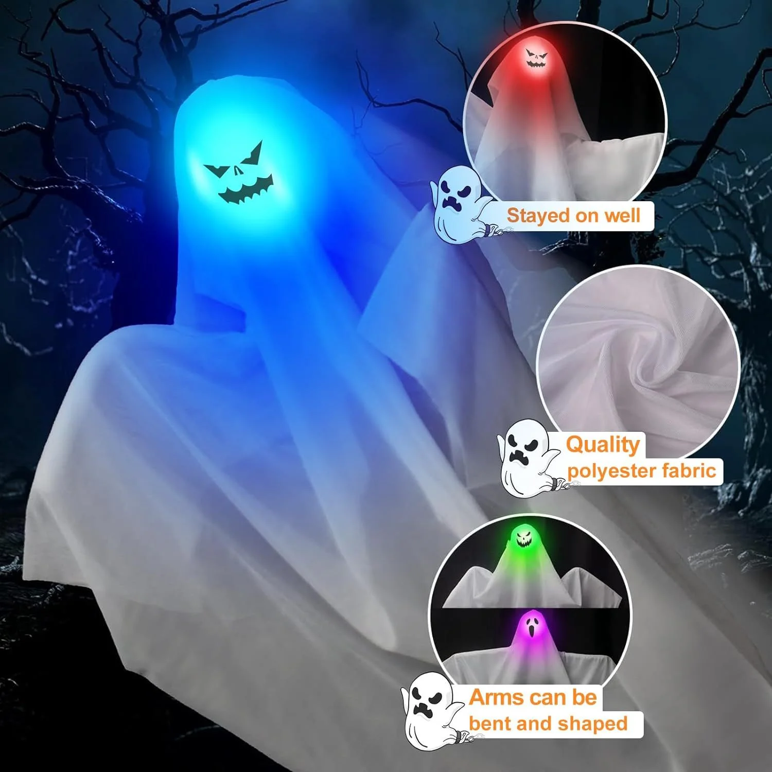 Glowing Halloween LED Lights S - مراجعة Supply Wedding Venue وسعره