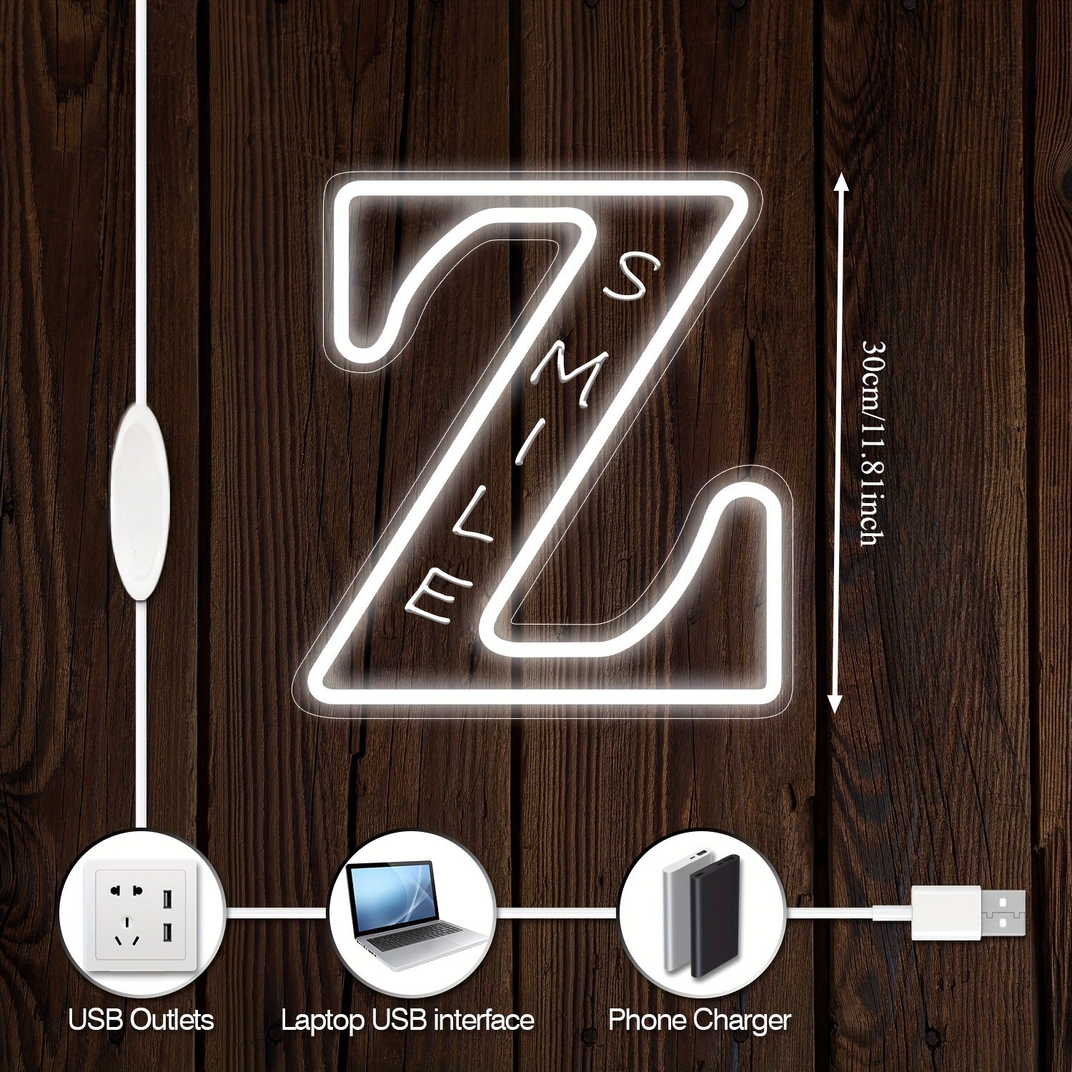 Custom 26 Letters 3D Embossed  - مراجعة Wedding Led وسعره