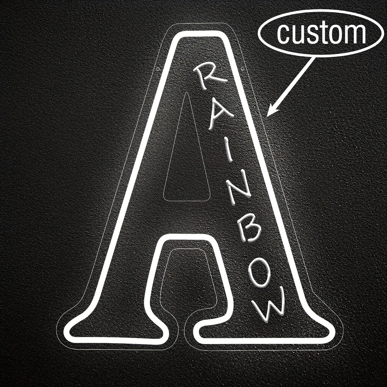 Custom 26 Letters 3D Embossed  - مراجعة Wedding Led وسعره