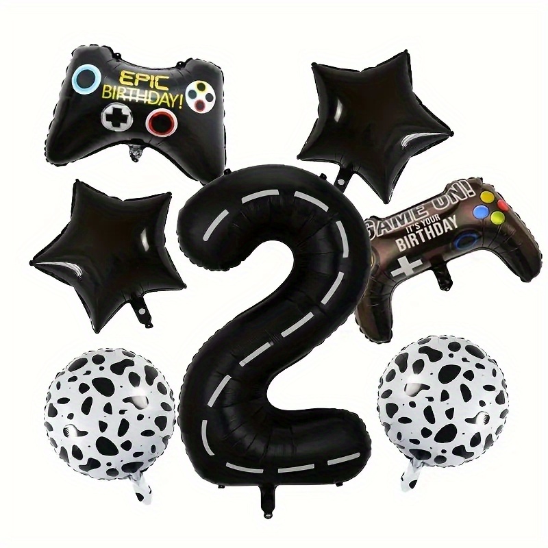 9pcs Gamepad Balloons Game on  - مراجعة Wedding Supply Online وسعره