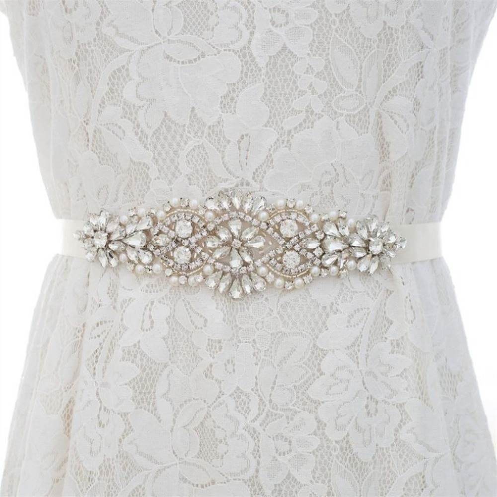 Fashion Ribbon Bridal Belt Lon - مراجعة Bridal Sash Ribbon وسعره