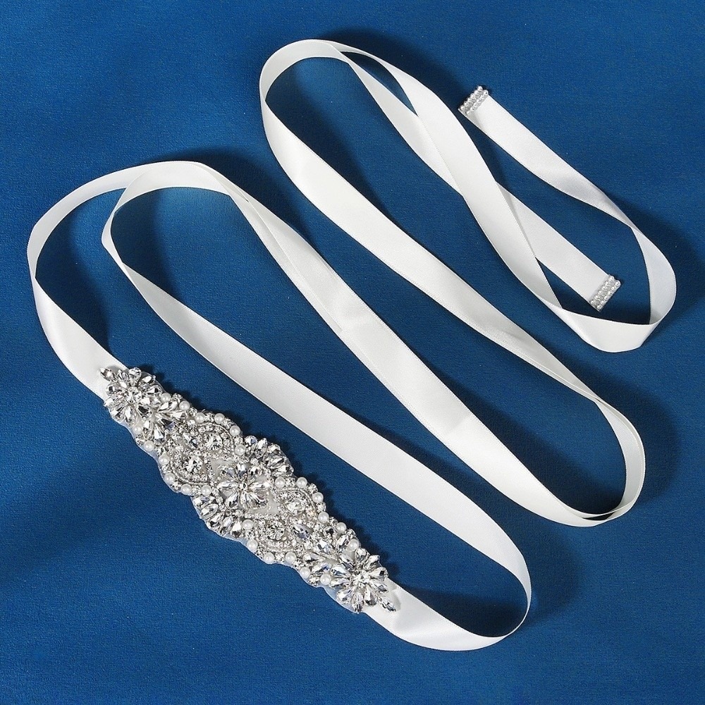 Fashion Ribbon Bridal Belt Lon - مراجعة Bridal Sash Ribbon وسعره
