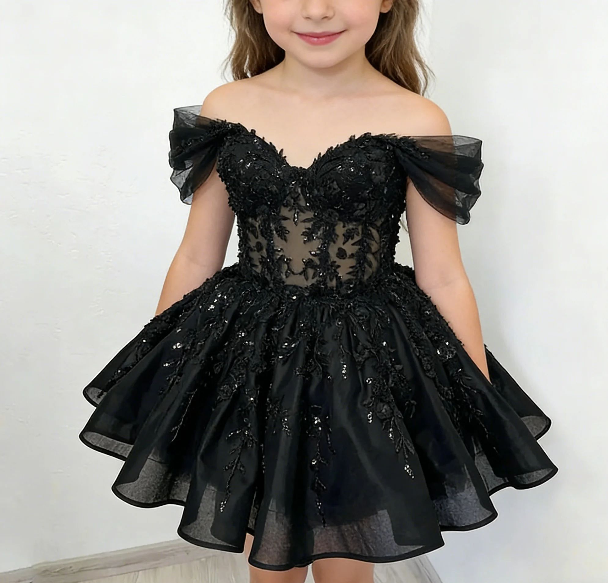 Customized Off Shoulder Black  - مراجعة Bridal Sash Ribbon وسعره