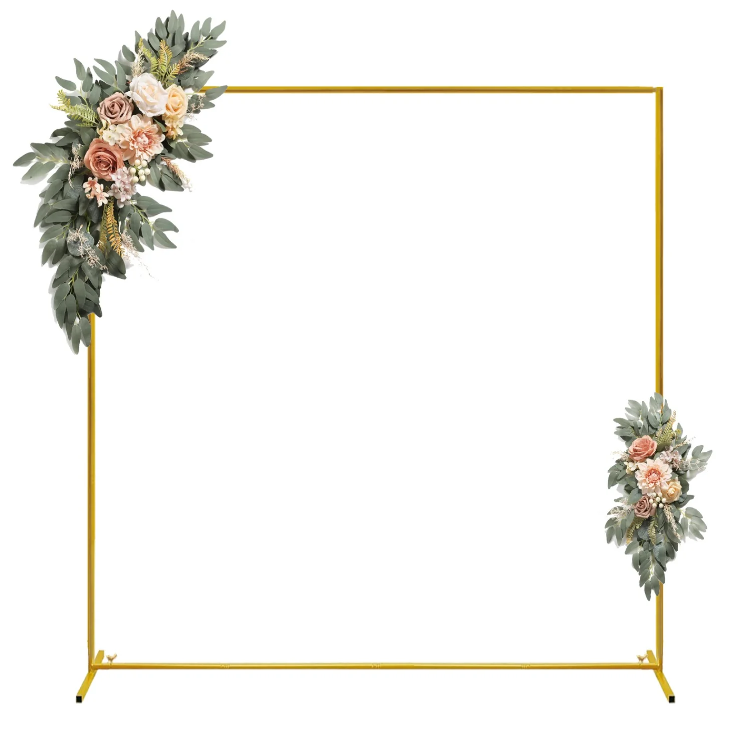Gold Wedding Arches Square Bac - مراجعة Confetti Balloon Set وسعره